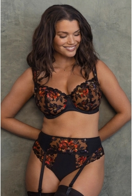 Fantasie Magdalena noir half-cup biustonosz soft
