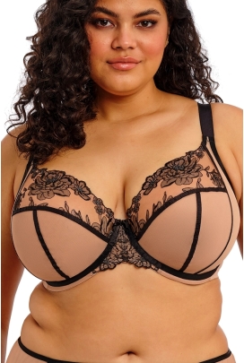 Elomi Teagan cafe au lait plunge biustonosz soft