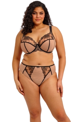 Elomi Teagan cafe au lait plunge biustonosz soft