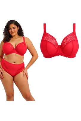 Elomi Tiernie red plunge biustonosz soft