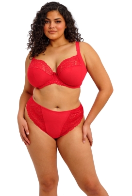 Elomi Tiernie red plunge biustonosz soft
