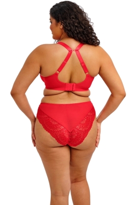 Elomi Tiernie red plunge biustonosz soft