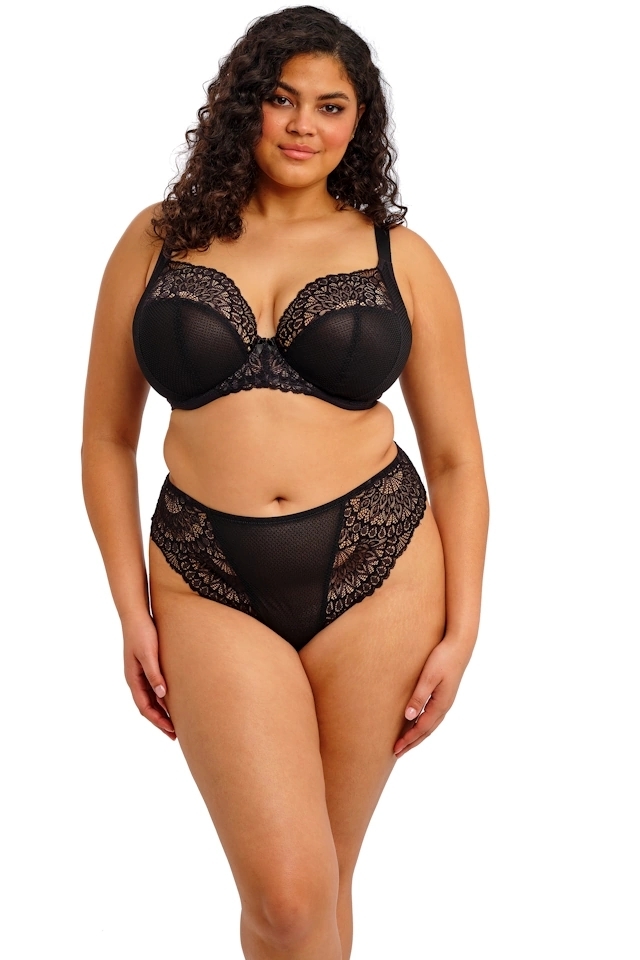 Elomi Tiernie black biustonosz soft plunge