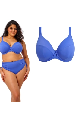 Elomi Plain Sailing azure plunge soft biustonosz do stroju kąpielowego