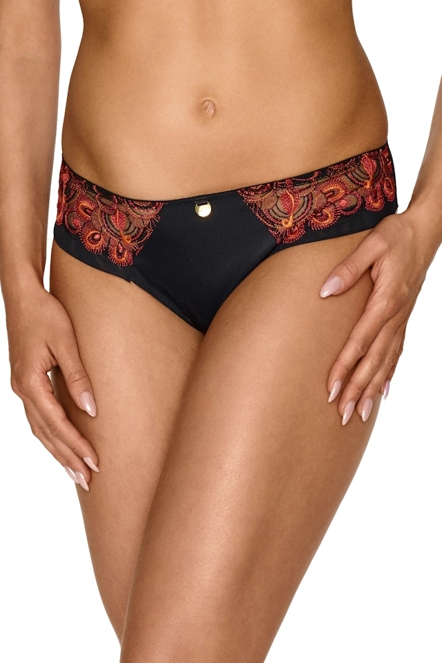 Lupoline 2611-13 black/orange spodenki do kompletu 2613