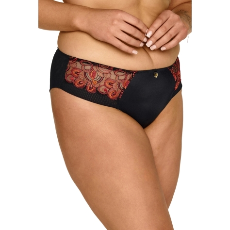 Lupoline 2612 black/orange figi klasyczne do kompletu 2613