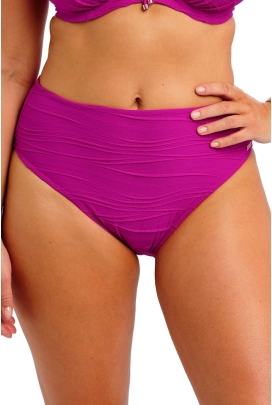 Fantasie Beach Waves bright fuchsia figi high waist do stroju kąpielowego