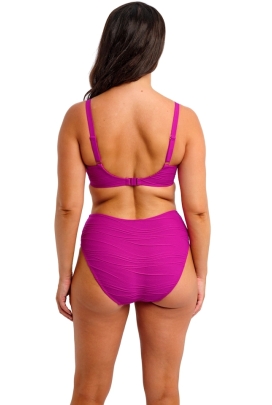 Fantasie Beach Waves bright fuchsia figi high waist do stroju kąpielowego