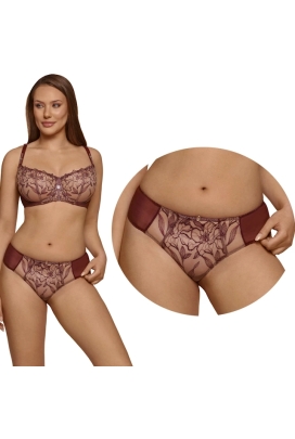 Dalia Rossa bordo mocca figi klasyczne