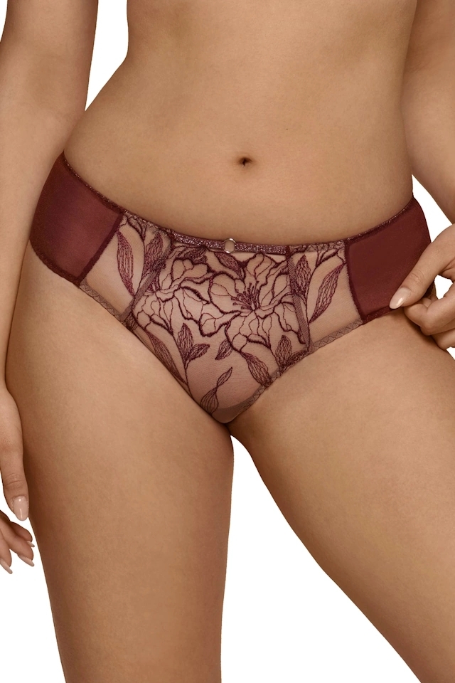 Dalia Rossa bordo mocca figi klasyczne
