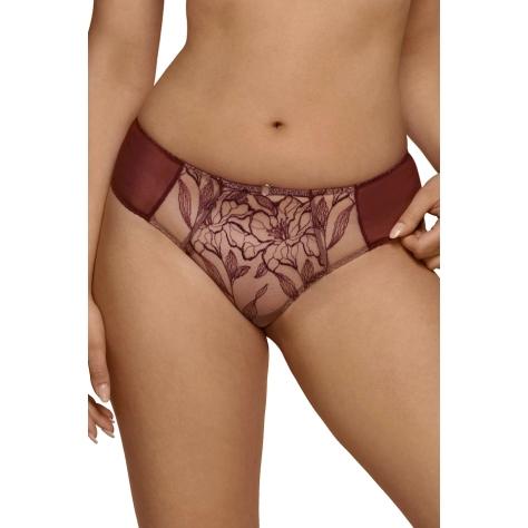 Dalia Rossa bordo mocca figi klasyczne