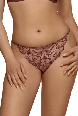 Dalia Rossa  bordo mocca stringi
