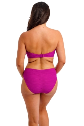 Fantasie Beach Waves bright fuchsia bandeau biustonosz do stroju kąpielowego
