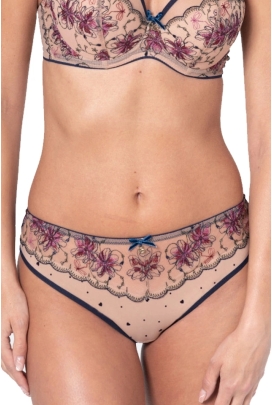 Samanta Frida M300 szafirowy figi tanga