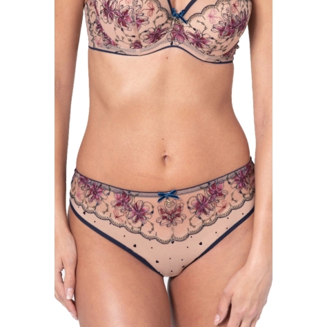 Samanta Frida M300 szafirowy figi tanga