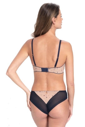 Samanta Frida M300 szafirowy figi tanga