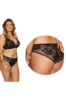 Lupoline 2624/25/26 czerń figi klasyczne do kompletu 2626