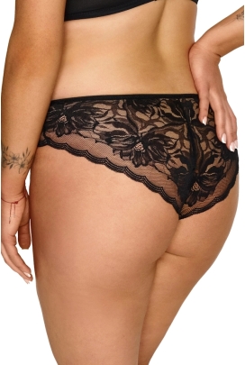 Lupoline 2624/25/26 czerń figi klasyczne do kompletu 2626