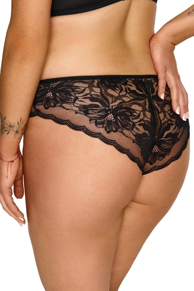 Lupoline 2624/25/26 czerń figi klasyczne do kompletu 2626