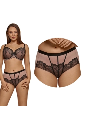 Dalia Roma czarny mocca figi maxi