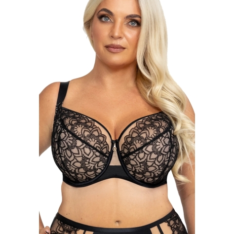 KrisLine Emma brasoft czarny biustonosz miękki