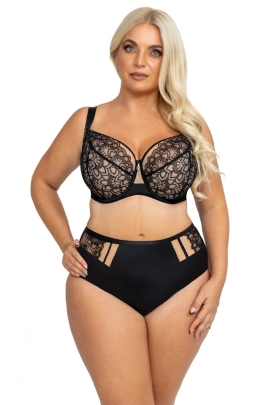 KrisLine Emma czarny figi klasyczne