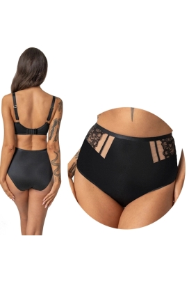 KrisLine Emma czarny figi wysokie