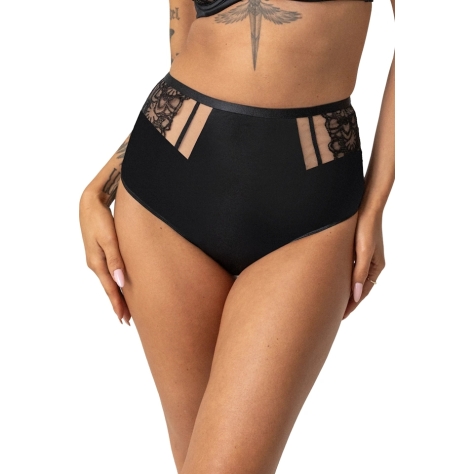 KrisLine Emma czarny figi wysokie