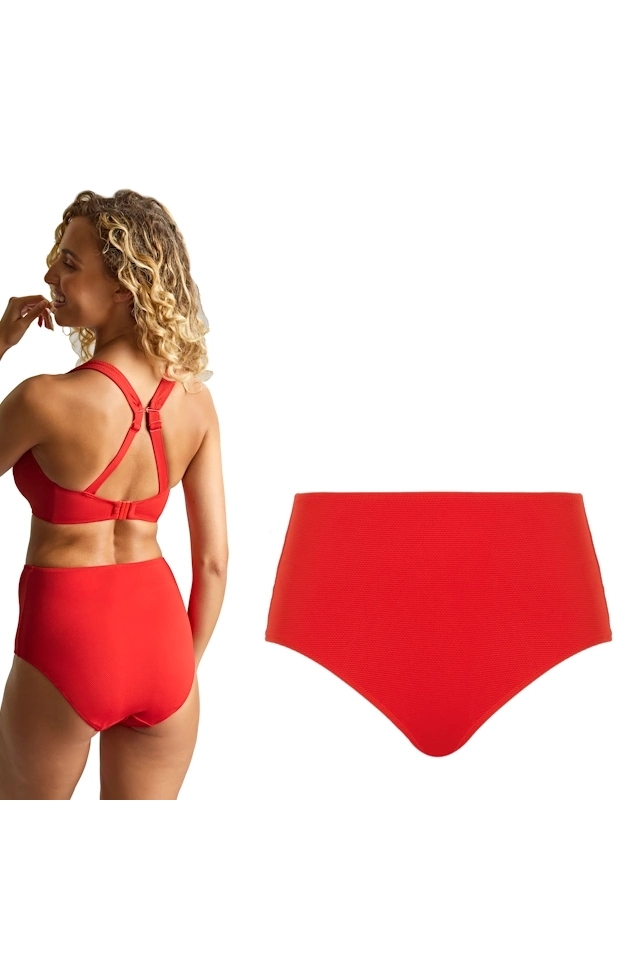Panache  Aurora red figi wysokie do stroju kąpielowego