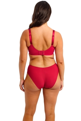 Fantasie Illusion red biustonosz miękki na fiszbinach