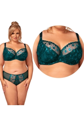 Nessa Ines zieleń biustonosz soft