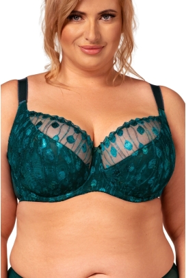 Nessa Ines zieleń biustonosz soft