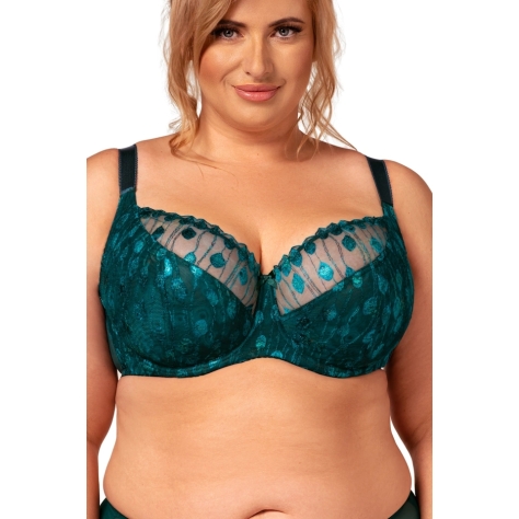 Nessa Ines zieleń biustonosz soft