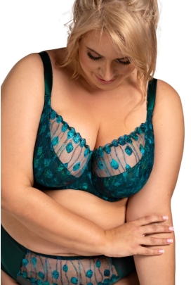 Nessa Ines zieleń biustonosz soft