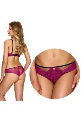 Lupoline 2614 black/purple spodenki