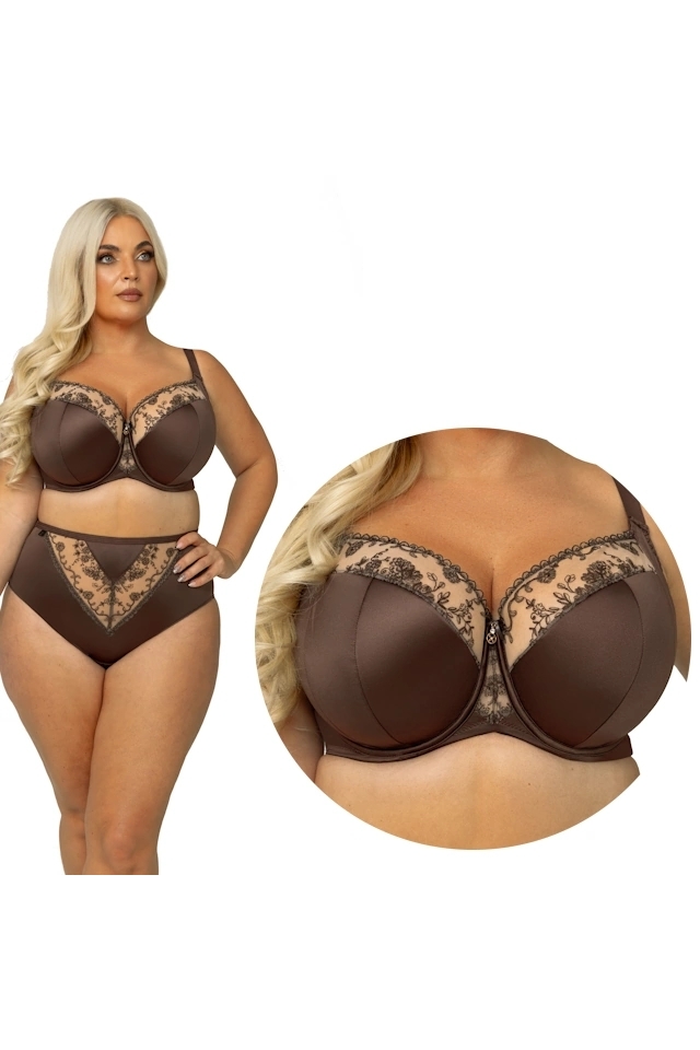 KrisLine Mocca macchiat semi-soft biustonosz soft