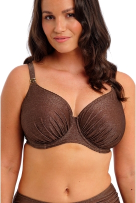 Fantasie Sabana chestnut sparkle full cup soft biustonosz do stroju kąpielowego
