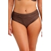 Fantasie Sabana chestnut sparkle figi high waist do stroju kąpielowego