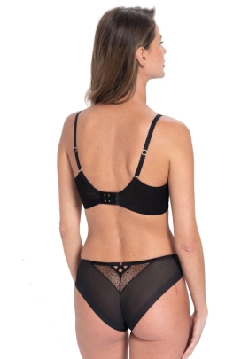 Samanta Kendall czerń A337 biustonosz push-up