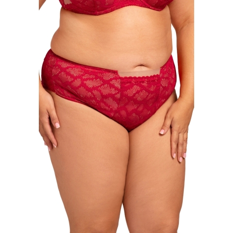 Nessa Tiffany czerwień N02 figi tanga