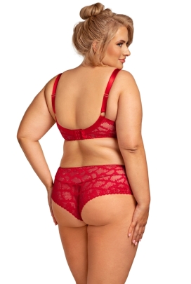 Nessa Tiffany czerwień N02 figi tanga