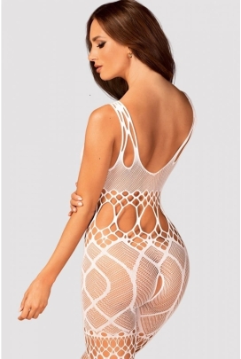 Obsessive G330 białe bodystocking