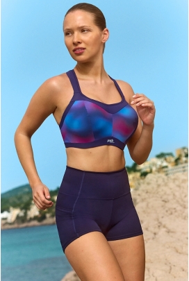 Panache Sport Power ombre print biustonosz sportowy