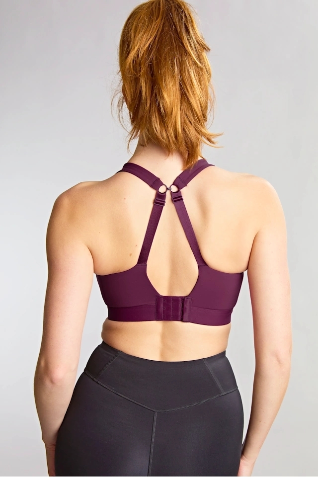 Panache Sport Endurance berry/chalk soft biustonosz sportowy