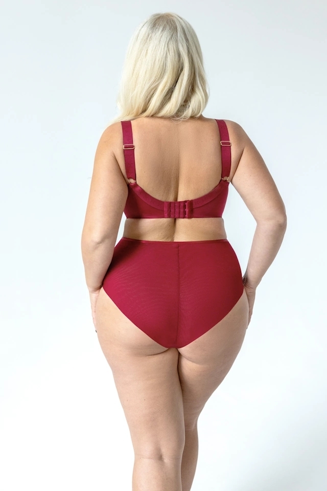 KrisLine Cherry wiśnia biustonosz semi-soft