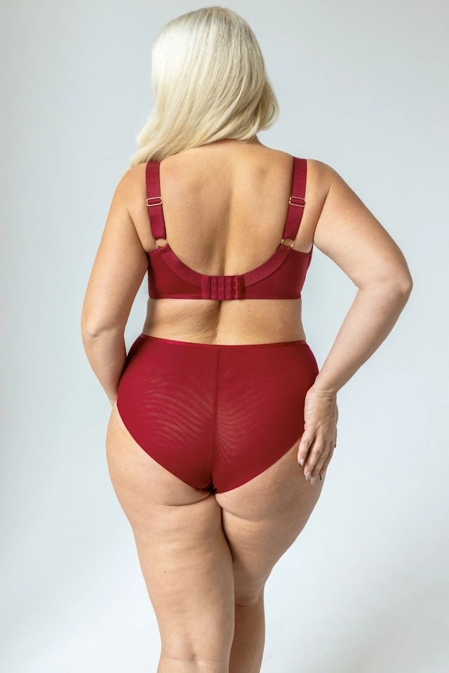 KrisLine Cherry wiśnia biustonosz fullcup soft