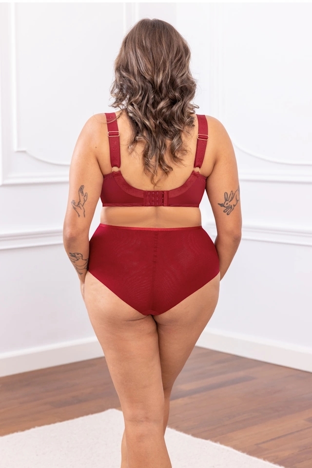 KrisLine Cherry wiśnia biustonosz fullcup soft