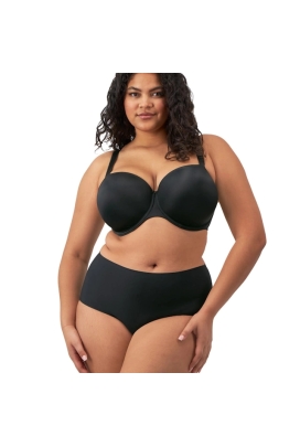 Fantasie Smoothease 2312 black bezszwowe figi wysokie one plus size