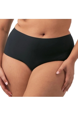 Fantasie Smoothease 2312 black bezszwowe figi wysokie one plus size