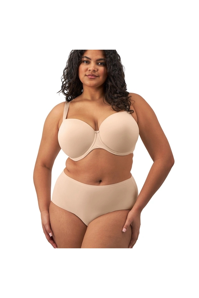 Fantasie Smoothease 2312 natural beige bezszwowe figi wysokie one plus size